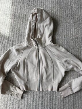 Lululemon Cropped Scuba Zip Up